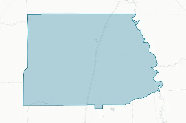 Copiah County Board of Supervisors — detail map