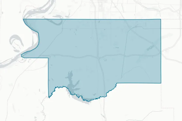 Desoto County — detail map