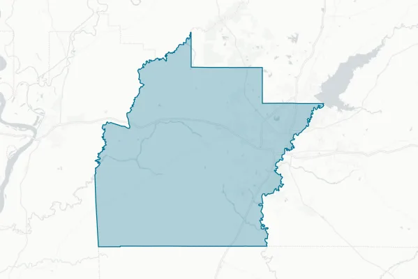 Hinds County Board of Supervisors — detail map