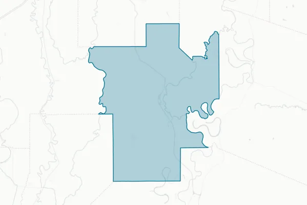 Humphreys County Board of Supervisors — detail map