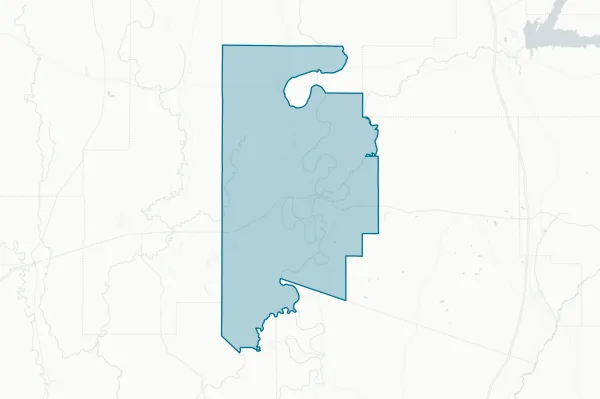 Leflore County Board of Supervisors — detail map