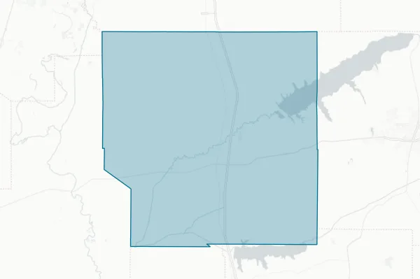 Panola County Board of Supervisors — detail map