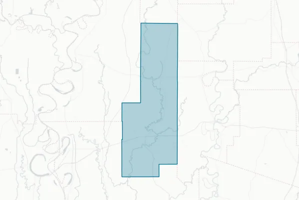 Sunflower County Board of Supervisors — detail map