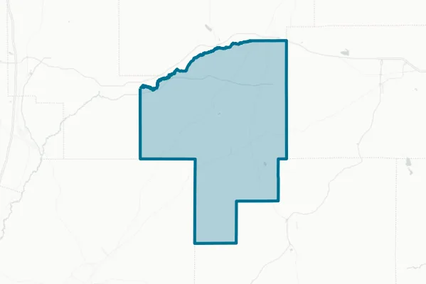 Choctaw County School District — detail map