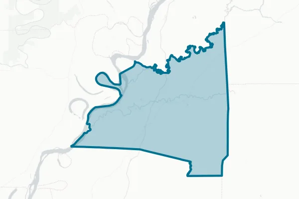 Claiborne County School District — detail map