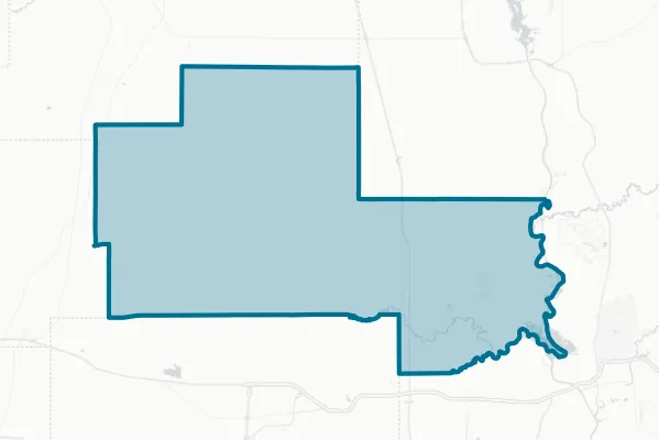 West Point Consolidated School District — detail map