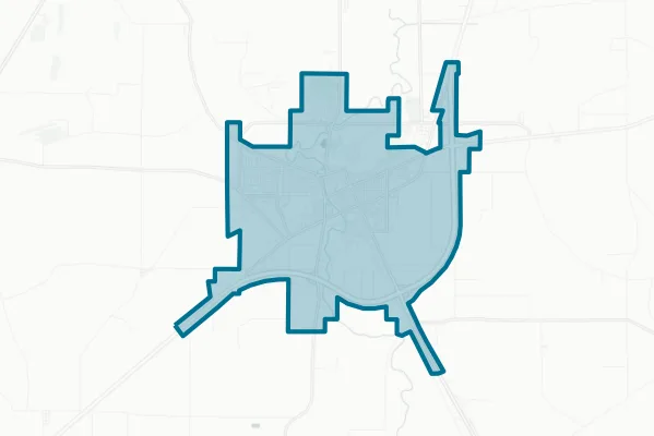 Clarksdale Municipal School District — detail map