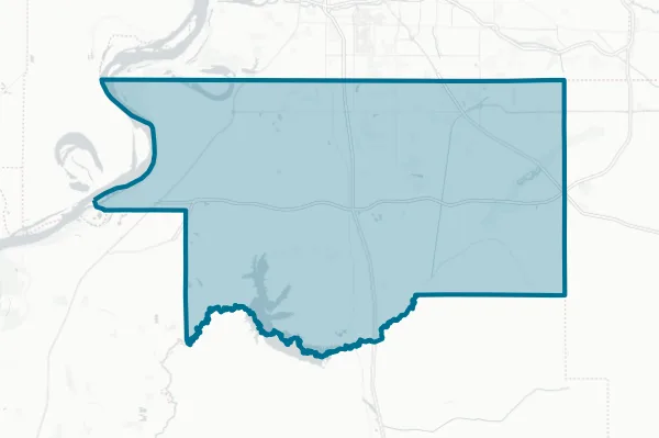 Desoto County School District — detail map