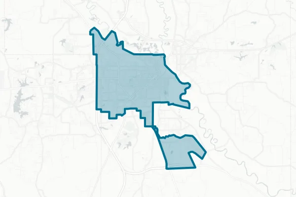 Hattiesburg Public School District — detail map