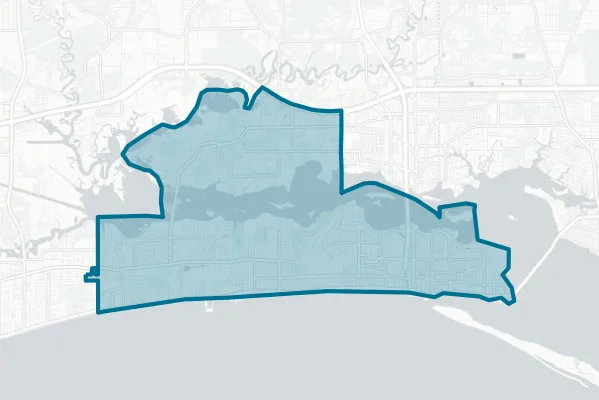Biloxi Public School District — detail map