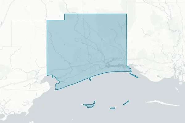 Harrison County School District — detail map