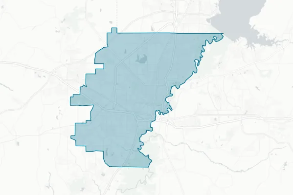 Jackson Public School District — detail map