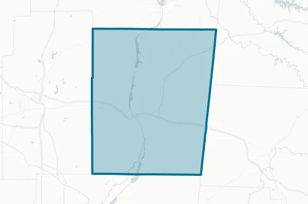 Itawamba County — detail map