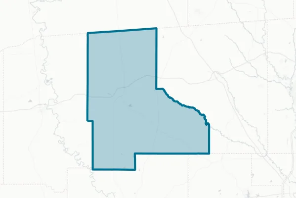 Jefferson Davis County School District — detail map