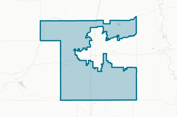 Lincoln County School District — detail map