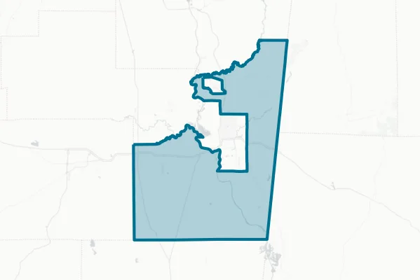 Lowndes County School District — detail map
