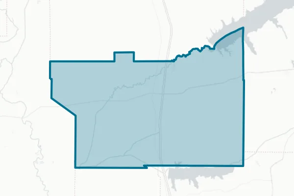 South Panola School District — detail map