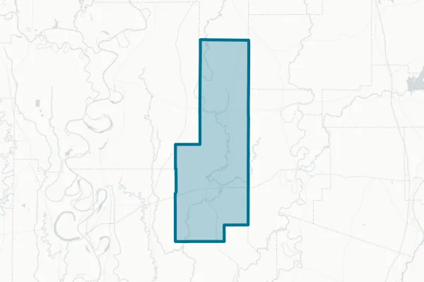 Sunflower County Consolidated School District — detail map