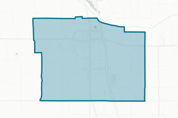 Senatobia Municipal School District — detail map