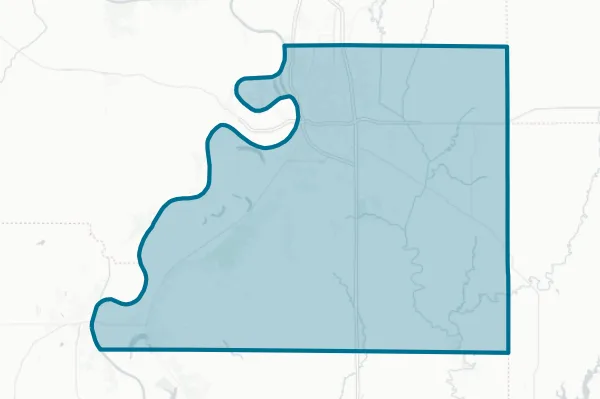 Buchanan County — detail map