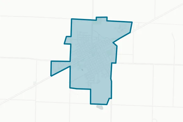 City of Vandalia — detail map