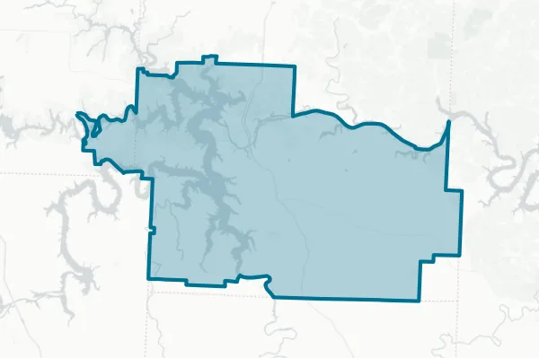 Warsaw R-IX School District — detail map