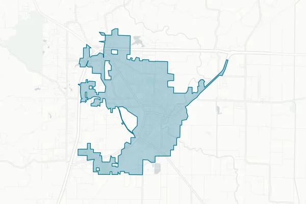 City of Poplar Bluff — detail map