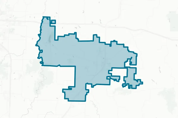 City of Fulton — detail map
