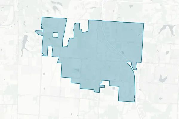 City of Belton — detail map
