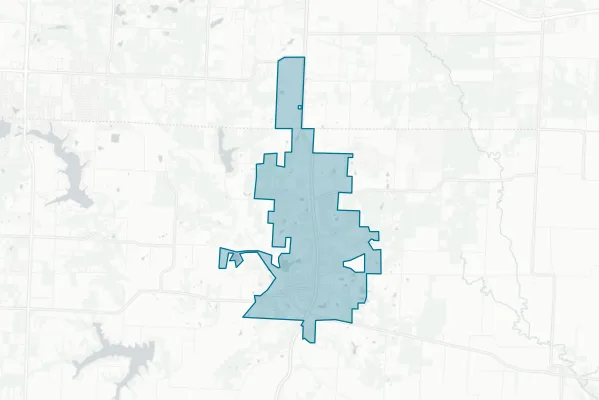 City of Pleasant Hill — detail map