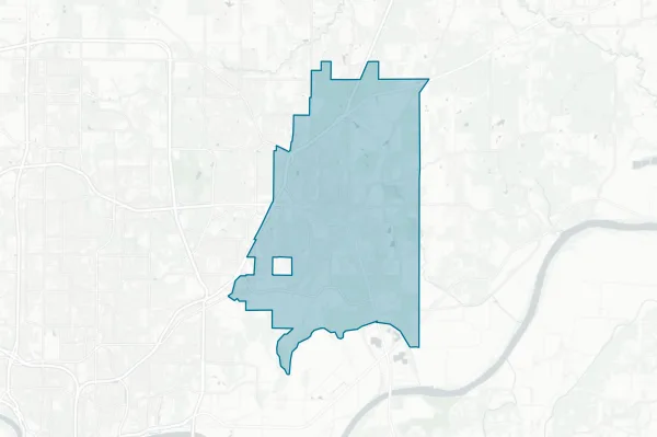 City of Liberty — detail map