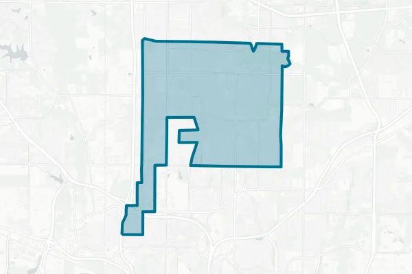 City of Gladstone — detail map