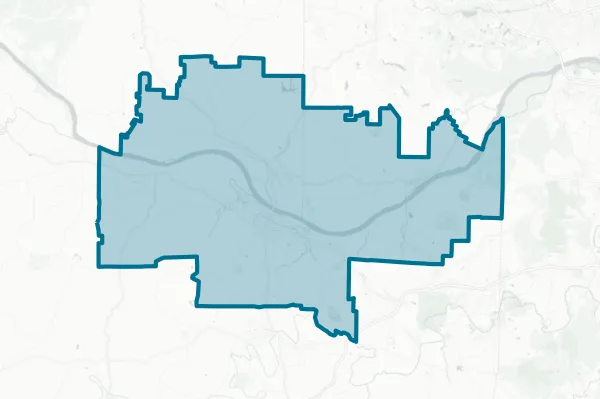 School District of Washington — detail map