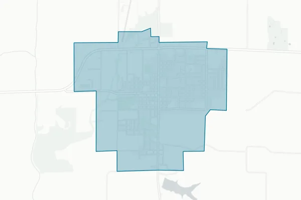 City of Albany — detail map