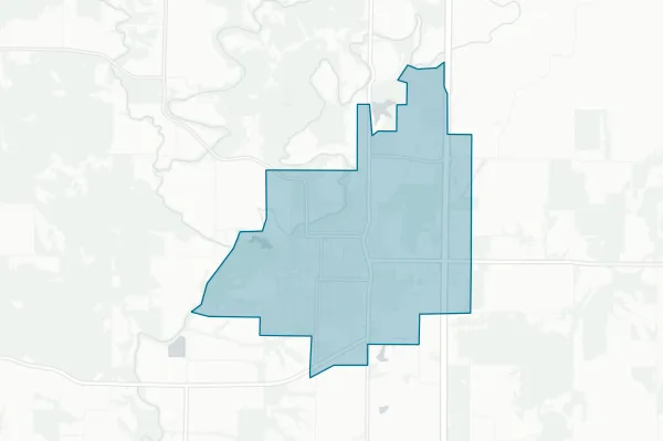 City of Bethany — detail map