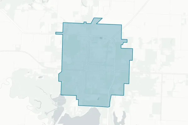 City of Clinton — detail map