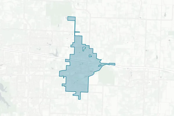 City of Grain Valley — detail map