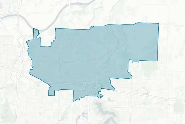 City of Independence — detail map