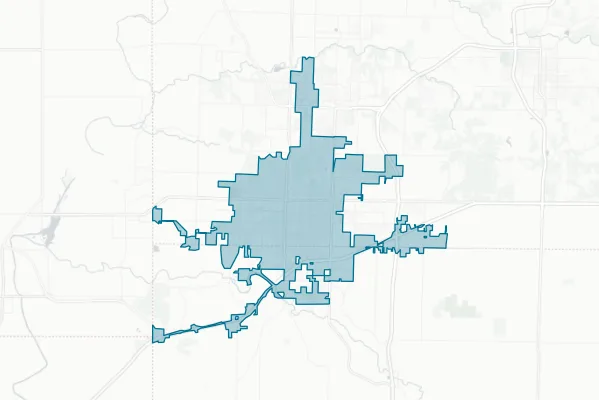 City of Joplin — detail map