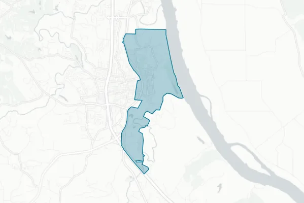 City of Crystal City — detail map