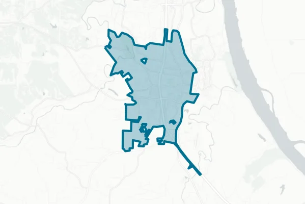 City of Festus — detail map