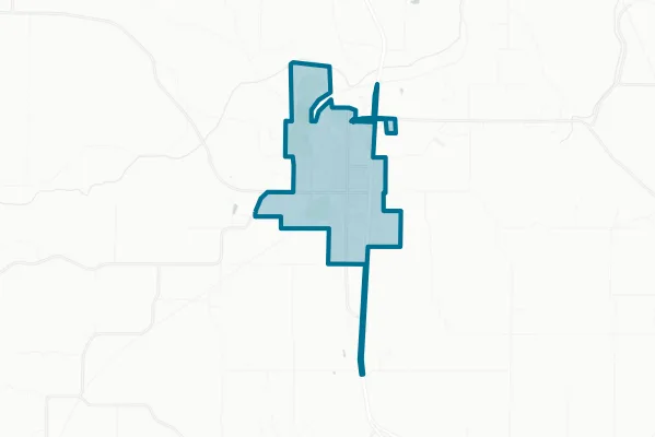 City of Palmyra — detail map