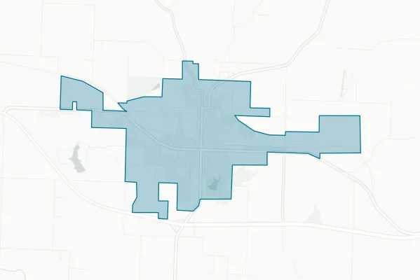 City of California — detail map