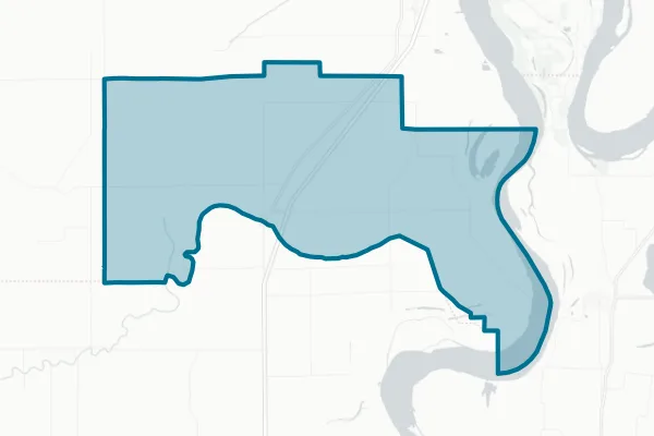 Portageville School District — detail map
