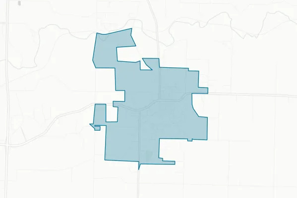 City of Granby — detail map