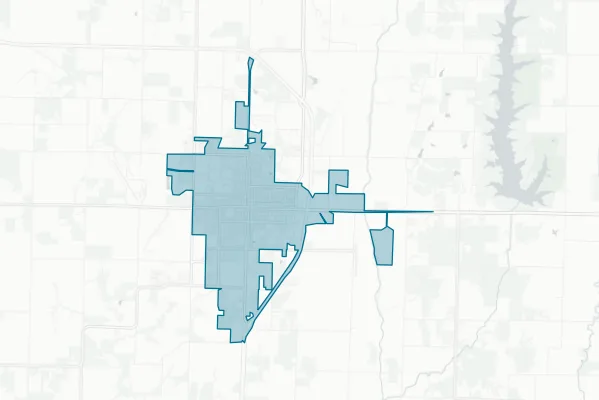 City of Maryville — detail map