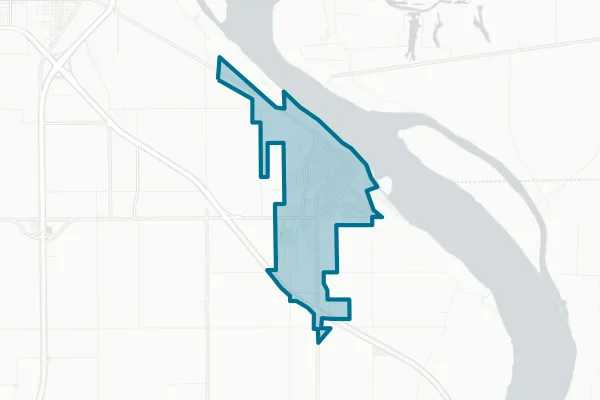 City of Caruthersville — detail map