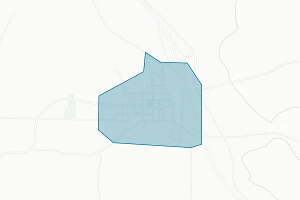 City of Frankford Missouri — detail map