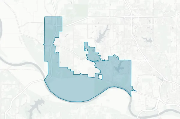 City of Parkville — detail map