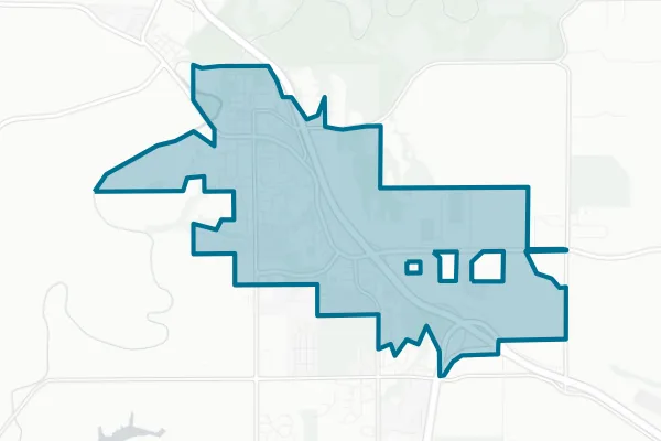 Platte County — detail map
